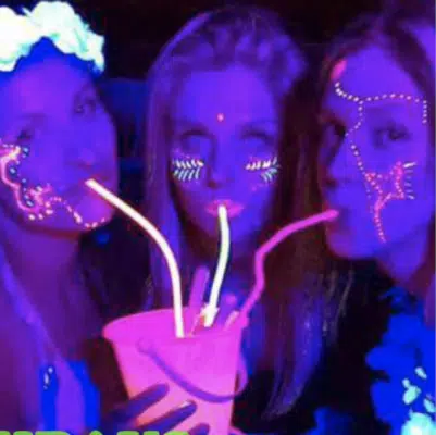 Face Painting Glow in the dark party