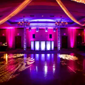 custom lighting design, wedding lighting, event lighting, top wedding special effects
