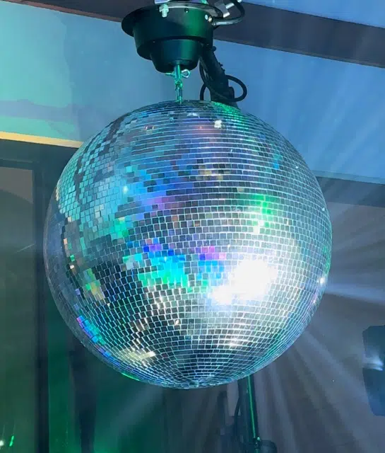 Disco Ball rental in Los Angeles 20 inch disco ball for rent