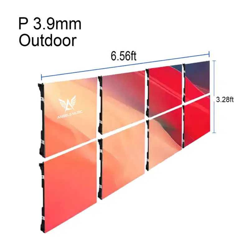 LED Screen 6.56x3.28ft ft outdoor Rental Los Angeles