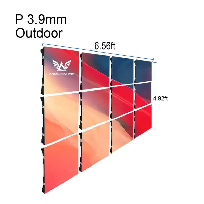 LED Screen 6.56x4.9ft ft outdoor rental Los Angeles