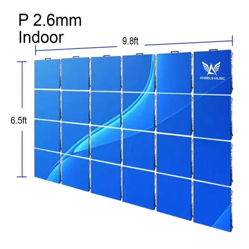 Led screen indoor p2.6 9.8ftx6.5ft rental Los Angeles