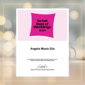 The Knot's Best of weddings 2024 for wedding djs Los Angeles