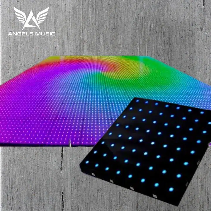 LED Dance Floor Rental Angels Music DJs & Photo Booth
