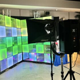 Best Audio Visual Solutions for luxury events Los Angeles LED Backdrop For Photo Booth