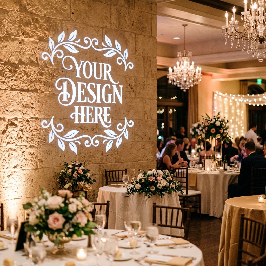 Custom GOBO Design & Production – Personalized Metal & Glass Gobos