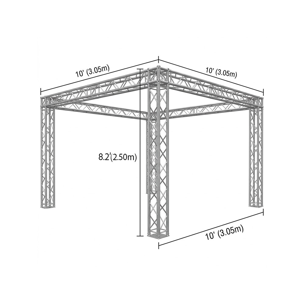 10′ x 10′ x 8′ Tall Truss Structure Rental