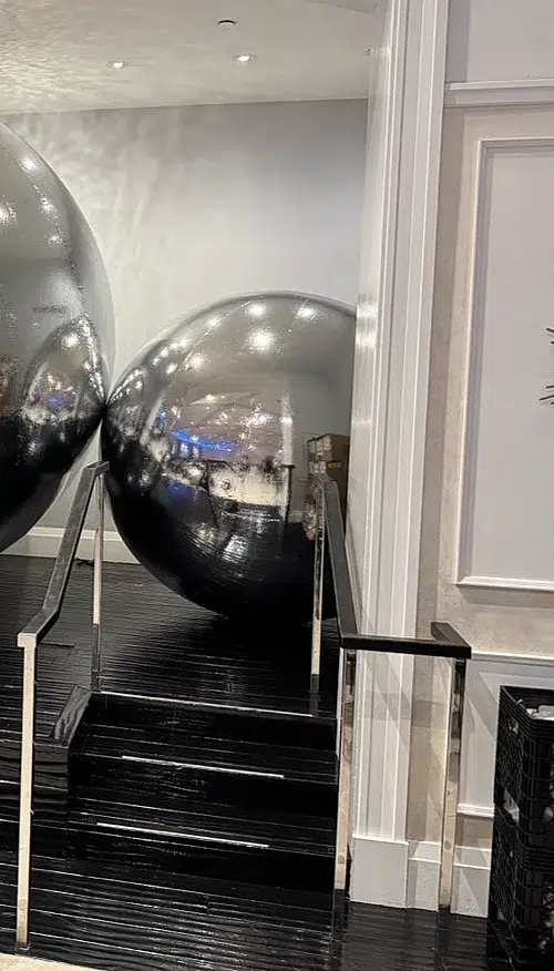 Giant 6ft Inflatable Mirror Ball Rental